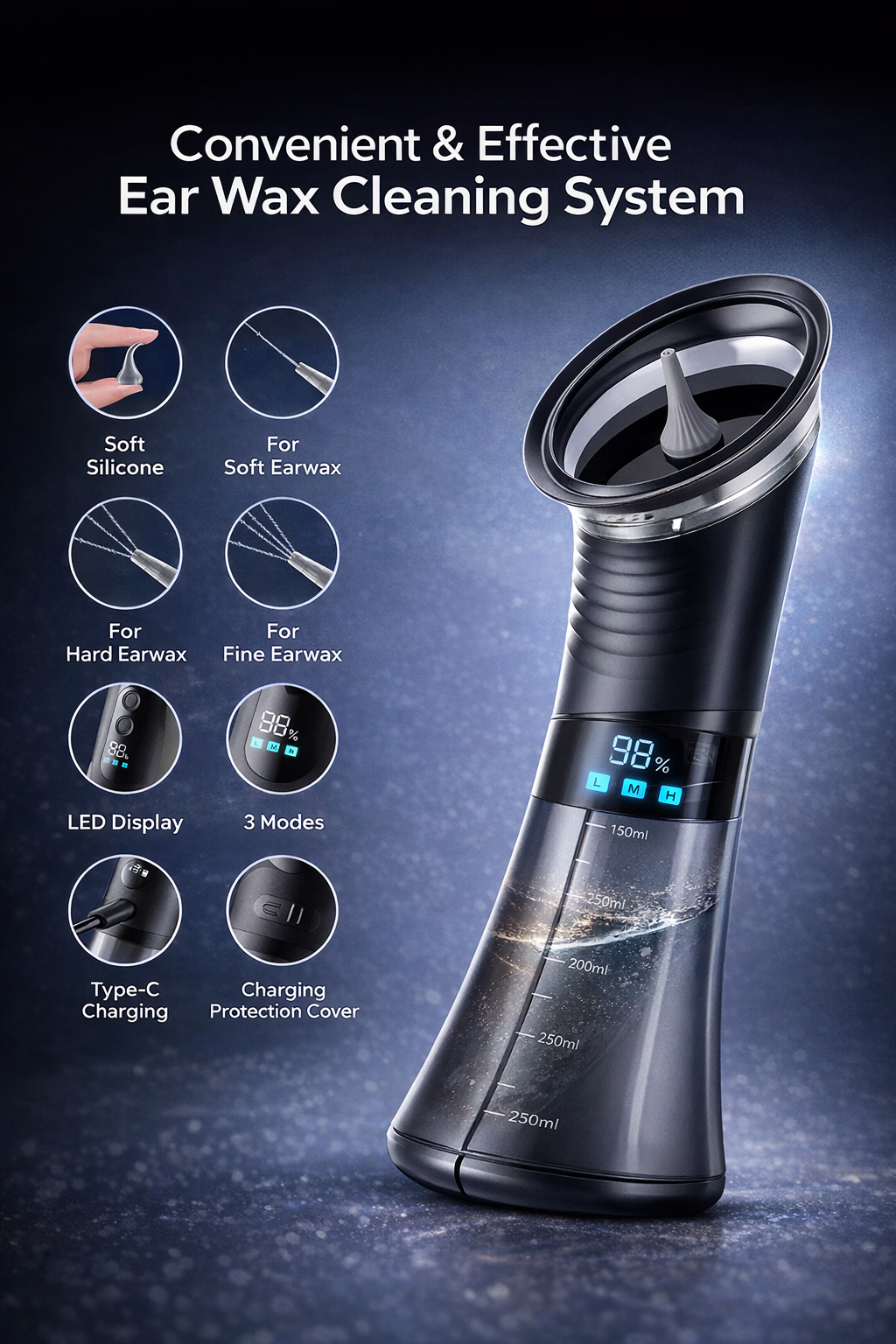 Rechargeable Electric Ear Cleaner Set