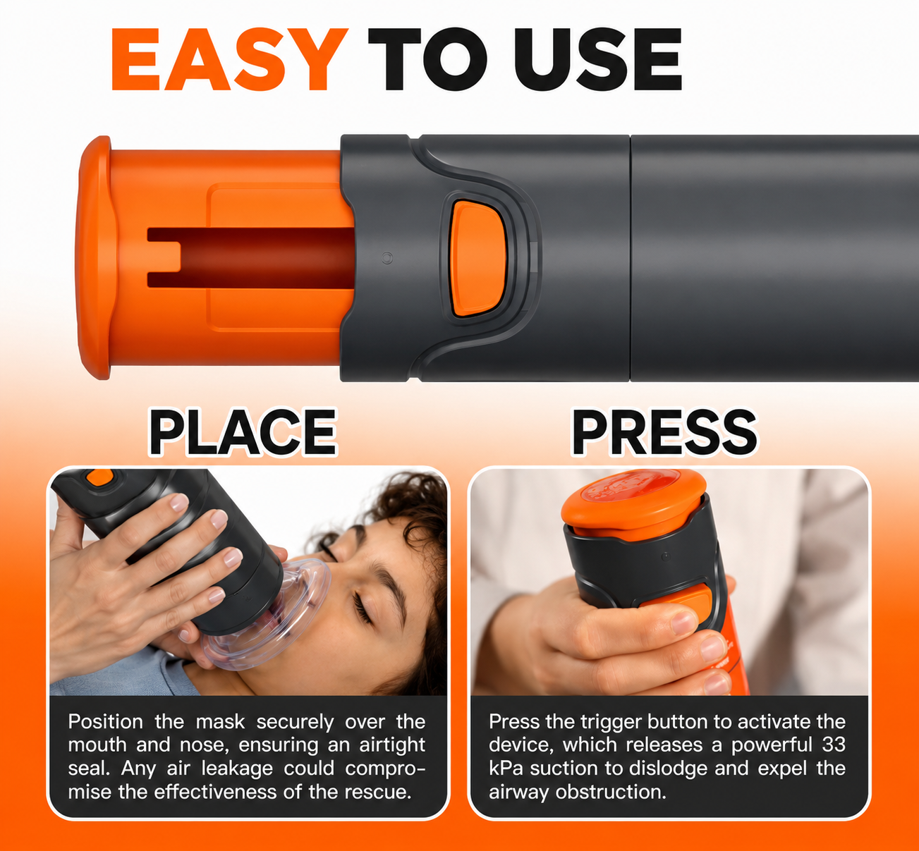 Elekoprime™ Anti-Choking Rescue Device