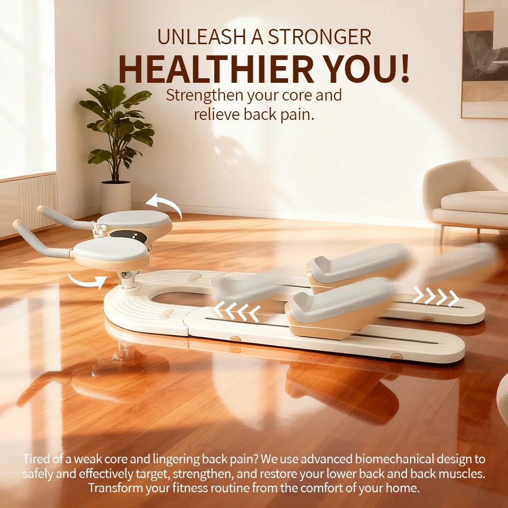 ABS Crawling Exercise Machine Waist Trainer Machine For Home Fitness Home-Use Crawling Waist Trainer Waist Exercise Machine