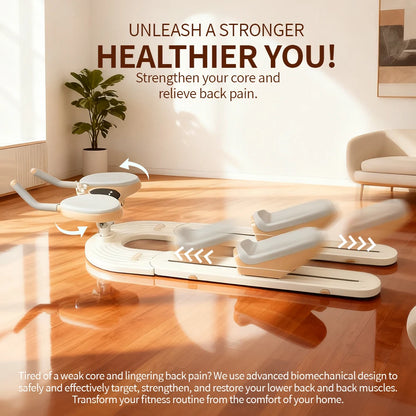 ABS Crawling Exercise Machine Waist Trainer Machine For Home Fitness Home-Use Crawling Waist Trainer Waist Exercise Machine