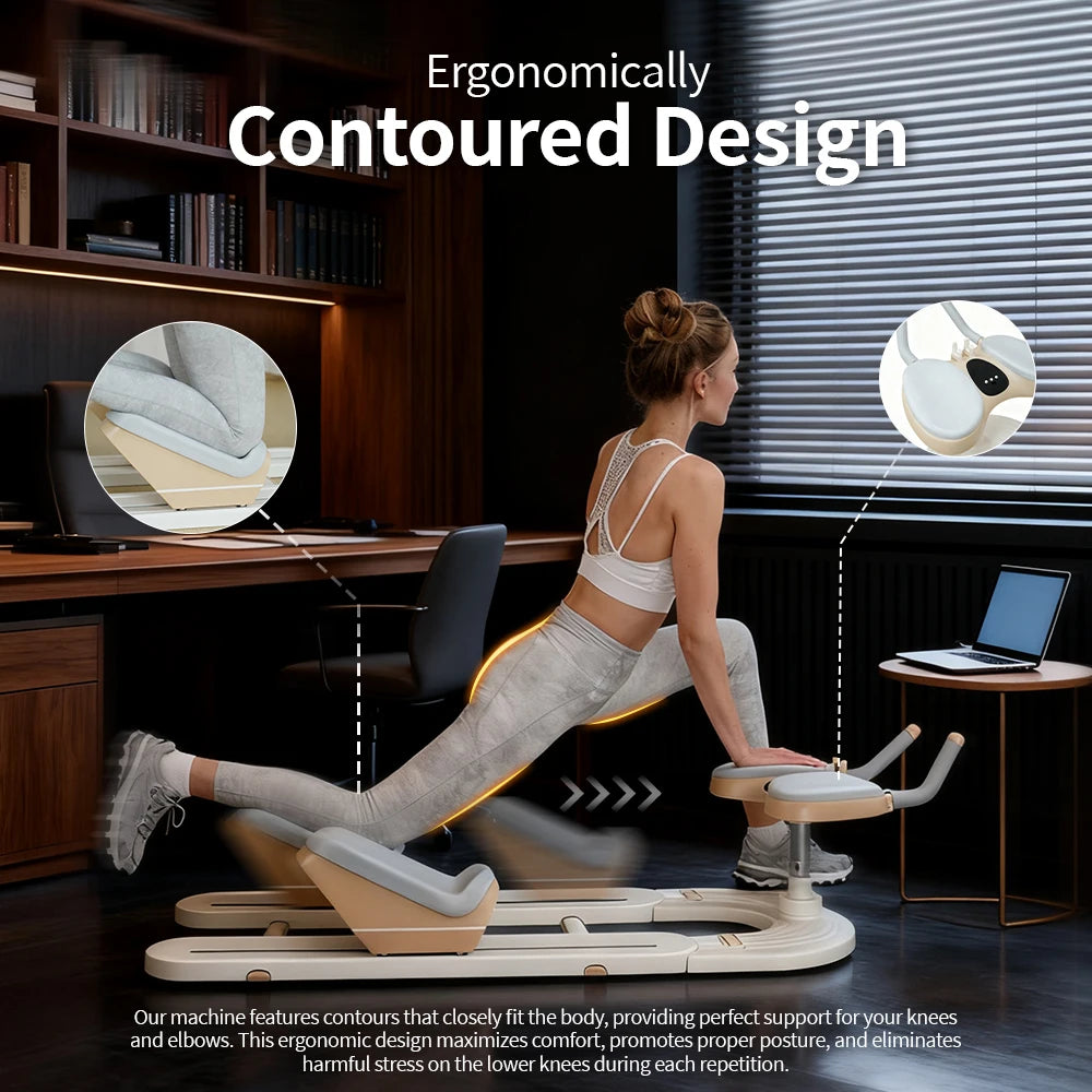 ABS Crawling Exercise Machine Waist Trainer Machine For Home Fitness Home-Use Crawling Waist Trainer Waist Exercise Machine