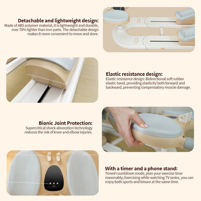 ABS Crawling Exercise Machine Waist Trainer Machine For Home Fitness Home-Use Crawling Waist Trainer Waist Exercise Machine