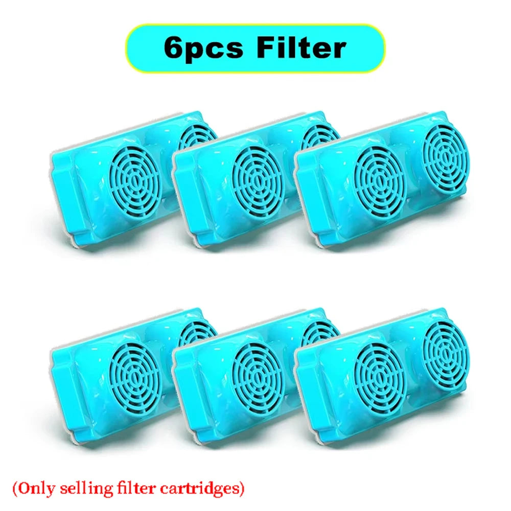 3.2L Wireless Stainless Steel Cat Water Fountain With 4000mAh Battery & Sensor Automatic Filtration Pet Water Drinker Dispenser