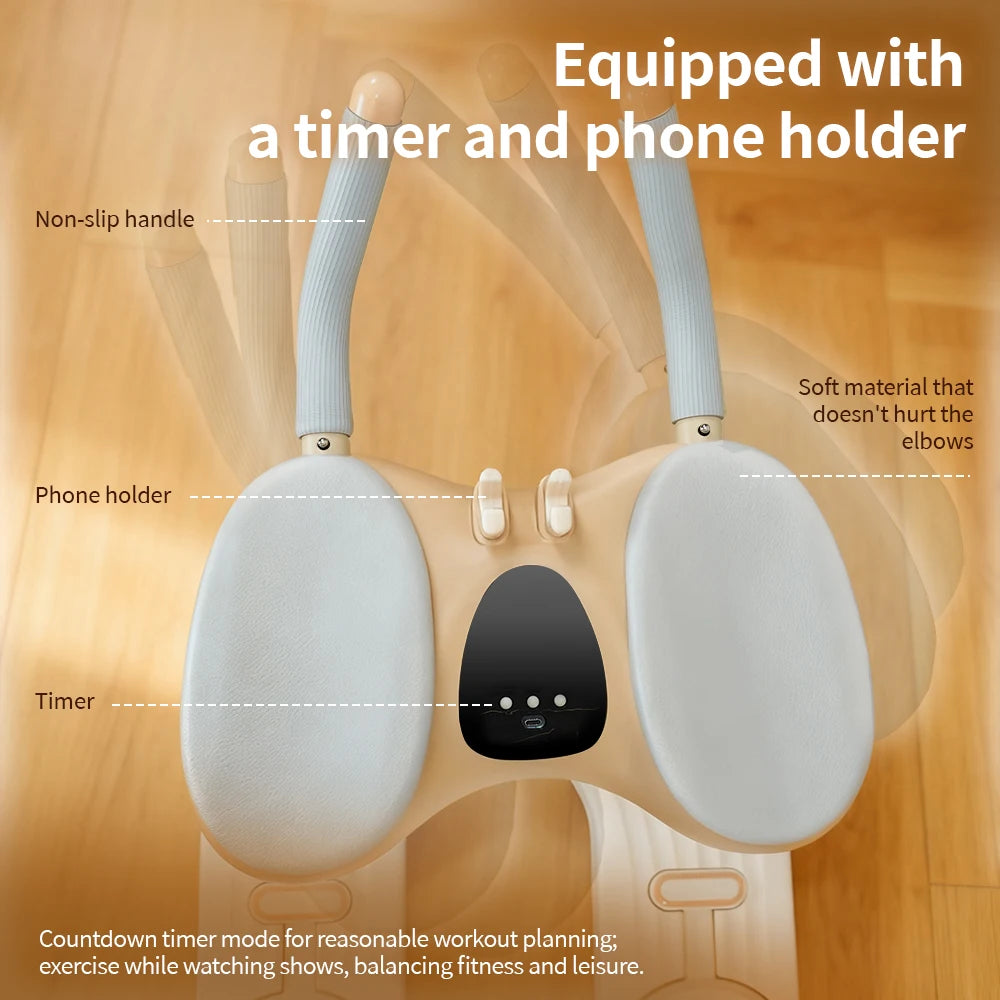 ABS Crawling Exercise Machine Waist Trainer Machine For Home Fitness Home-Use Crawling Waist Trainer Waist Exercise Machine