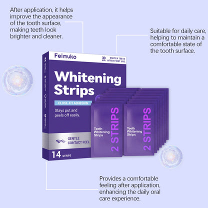 Purple Whitening Strips for Teeth