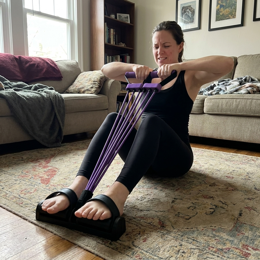 Meet the Elekoprime Pedal Resistance Band.